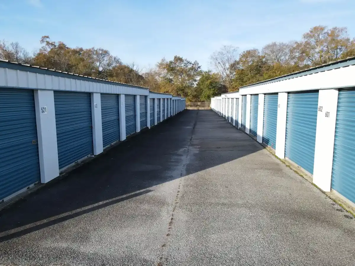 Drive aisle KO Storage of Columbus, GA